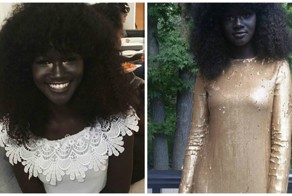 Самая темнокожая в мире "девушка с обложки" 