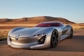 Компания Renault показала новый концептуальный электрокар Trezor