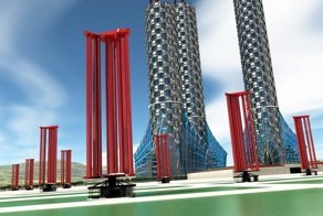 Японец создал ветряную электростанцию для обуздания энергии тайфунов