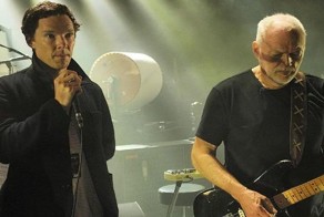 Камбербэтч спел хит Pink Floyd вместе с легендарным Дэвидом Гилмором