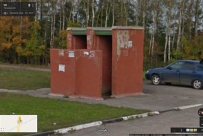 "Роскошные" туалеты на автодороге М-4 "Дон"