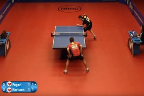  Невероятно крутой розыгрыш в настольном теннисе