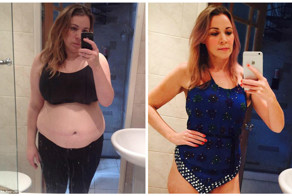 Женщина похудела на 5 размеров за 9 месяцев "силой мысли"