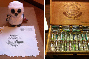 Оригинальный свадебный подарок, который сделал мужчина для своей возлюбленной-поттероманки