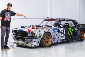 Кен Блок показал свой новый 1400-сильный Ford Mustang