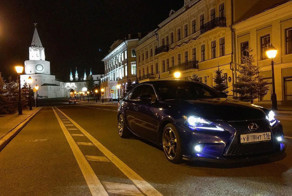 Уличный гонщик из Казани взбодрился за рулем своего Lexus