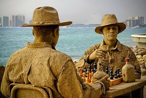 Шедевральные скульптуры из песка