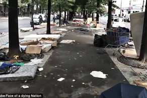 "Сцены апокалипсиса": шокирующие кадры показывают, насколько африканские беженцы изменили Париж