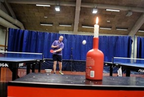 Мастера настольного тенниса из Финляндии показали впечатляющие трюки