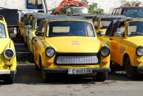 Автопарк советского периода в Болгарии