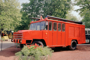 Икарус-526 – венгерский пожарный автомобиль