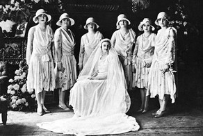 Свадебные наряды 20-х