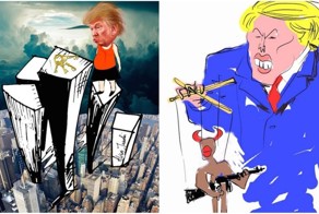 Весёлые карикатуры «Бесэдера?» про приближающиеся выборы в Америке