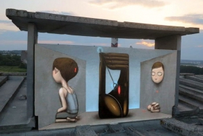 Удивительный стрит-арт (111 фото)