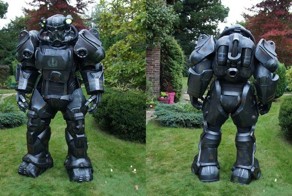 Ну очень реалистичный косплей силовой брони из Fallout 