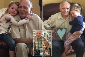 4-летняя девочка вернула 82-летнему вдовцу радость жизни