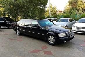 Бронированный лимузин Mercedes-Benz W140