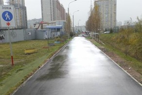 Петербургские чиновники «отремонтировали» пешеходную дорожку фотошопом