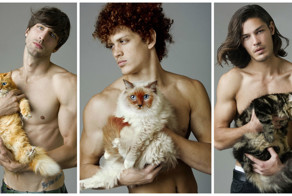 Какие котики! Фотосессия топ-моделей — настоящих красавцев!