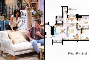 19 планов квартир и домов, где снимались знаковые ТВ-шоу и некоторые известные кинофильмы