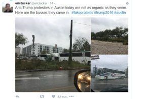 Такое может быть только в "этой стране". Протестующих подвозят автобусами