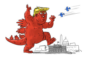 Победа Трампа глазами карикатуристов со всего света. Часть 2