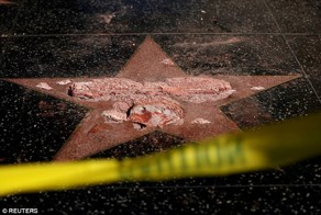 Человек, разбивший звезду Дональда Трампа на Аллее славы, может на три года сесть в тюрьму