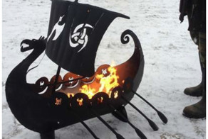 Невероятные уличные передвижные очаги - огненное искусство