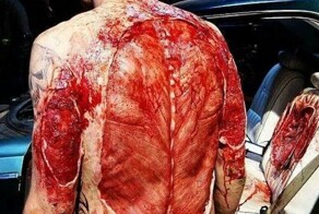 Редкие фото Честера (Linkin park) в гриме для фильма «Пила 7» всплыли в сети!