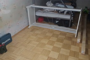 Как из детской кровати я сделал - домик кровать