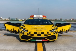 Lamborghini Huracan на службе в аэропорту Болоньи
