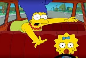 В новой заставке к Симпсонам не всем удалось добраться до дивана