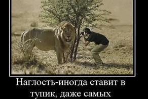 Про наглость