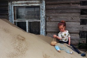 Русское село, заживо погребенное под песчаными дюнами