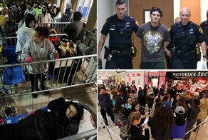 Безумие черной пятницы: отстрел покупателей в США идет полным ходом!