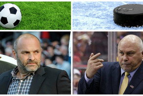 Вот в чем разница между  футболом и хоккеем!