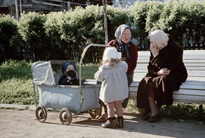 Цветные фото повседневной жизни в СССР 1950-х