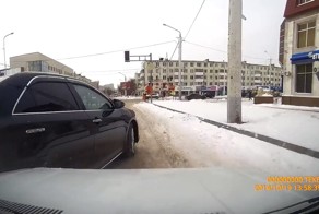 Обиженный на Тойоте в Астане