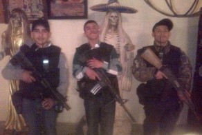 Детские лица боевиков картеля Мексиканского залива