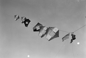 Воздушные змеи-разведчики с человеком «на борту» времен Первой мировой войны