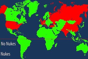 Насколько близко к ядерному оружию живете вы? Опубликована карта ядерных боеголовок мира