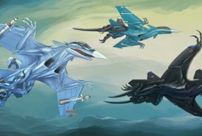 Американская художница превратила российскую военную технику в фантастических чудовищ