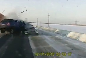 Авария дня. Сметельное ДТП в Кузбассе