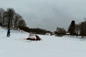 200-й Крузер провалился под лед