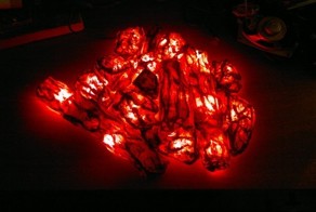 Изготовление  "тлеющих" углей для  имитации камина