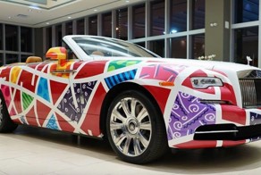 Дизайнер преобразил внешность Rolls-Royce Dawn