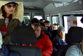 Конфликт в питерской маршрутке