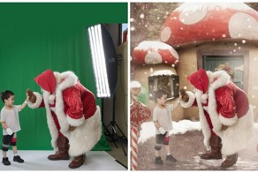 Самые трогательные рождественские фотографии: маленькие пациенты перенеслись из больничных палат в зимнюю сказку