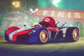 Автомобили в виде героев из видеоигр