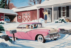 Американская автомобильная иллюстрация XX века